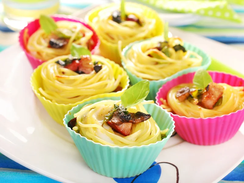 Silikon Muffinförmchen 8 Stück Muffins Cupcake Brownie Backform