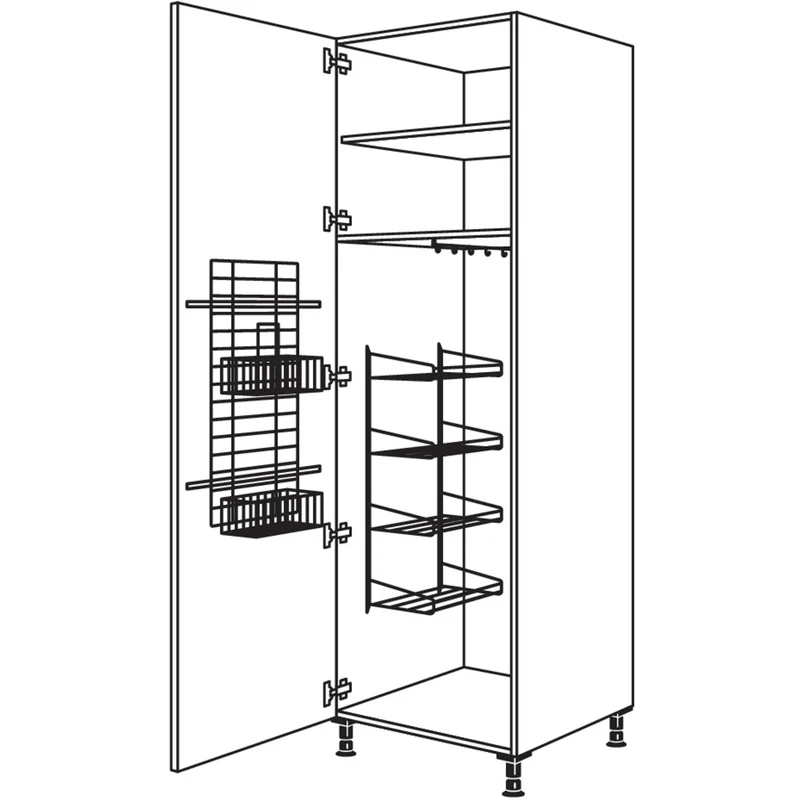 nobilia Besen-/ Geräteschrank HBF50-3 50 cm