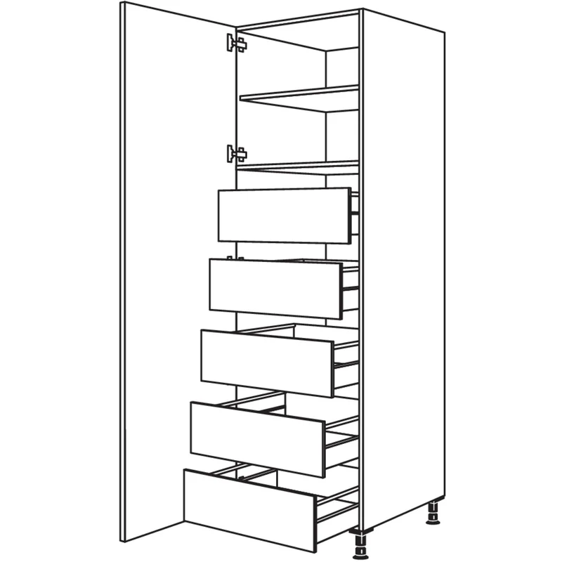 nobilia Hochschrank HIF50-3 50 cm