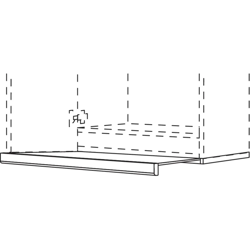 nobilia Lichtblende LB für Flachschirm-Dunstabzugshauben LBDA60 60 cm