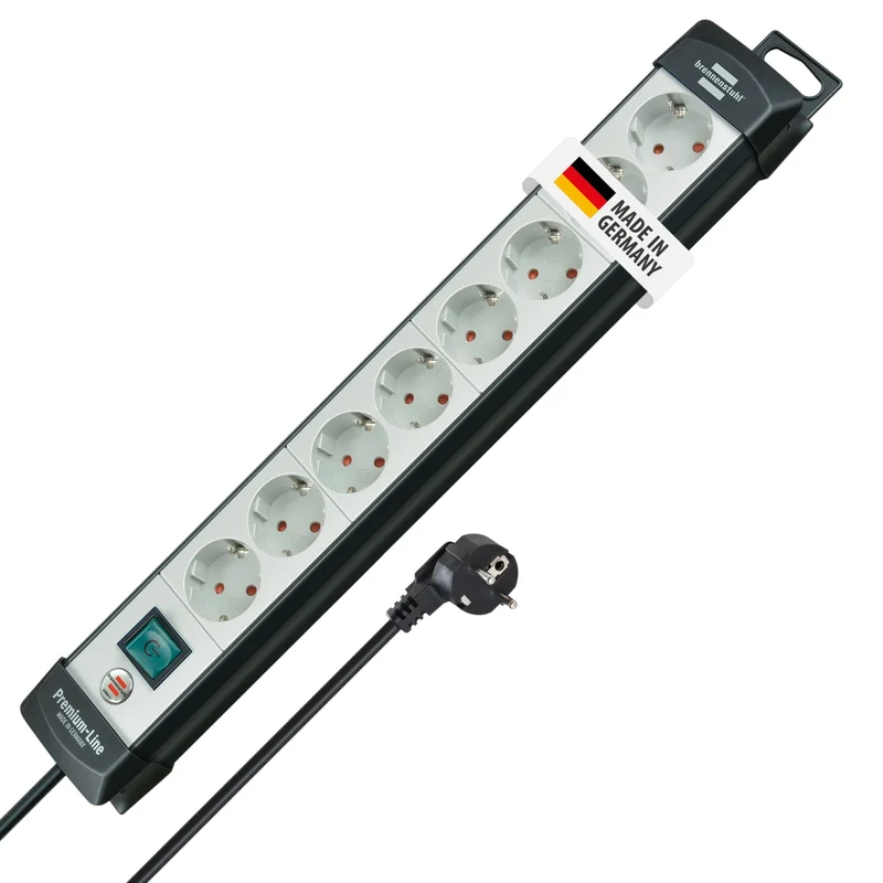 Brennenstuhl Premium-Line Steckdosenleiste 8-Fach, 5m