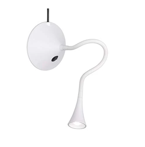 Reality Leuchten LED Tischleuchte und Wandleuchte Viper R52391101, Kunststoff weiß, inkl. 3 Watt LED