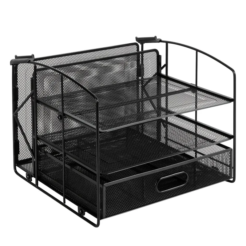 Amazon Basics Schreibtisch-Organizer, schwarz