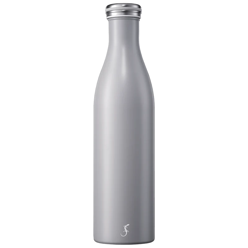 LURCH, Isolier-Flasche, Edelstahl, 1,0l - jura grey