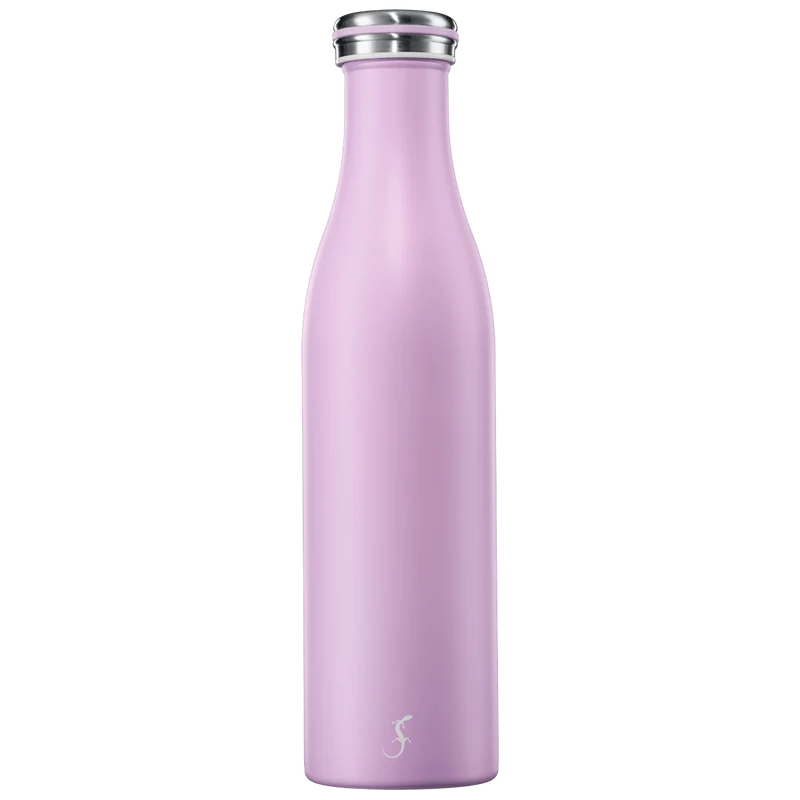 LURCH, Isolier-Flasche Edelstahl, 0,75l, flieder