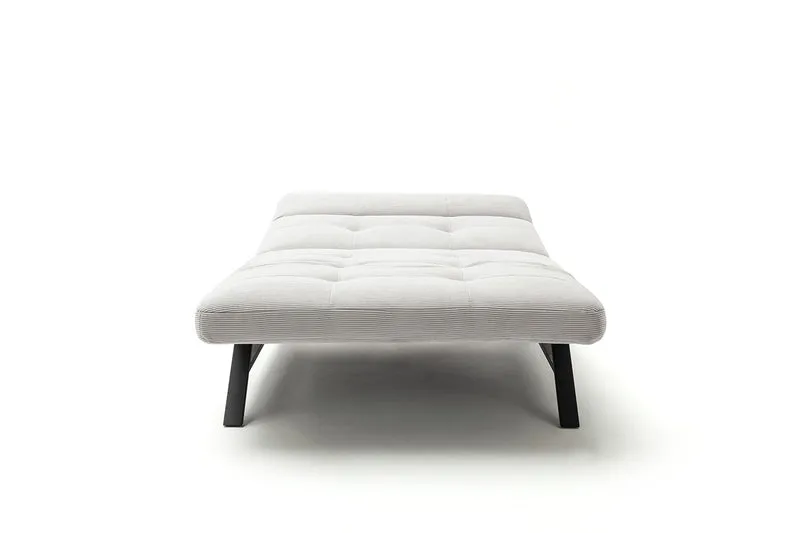 KAWOLA Relaxliege AMERIVA motorisch Maxi Feincord silber