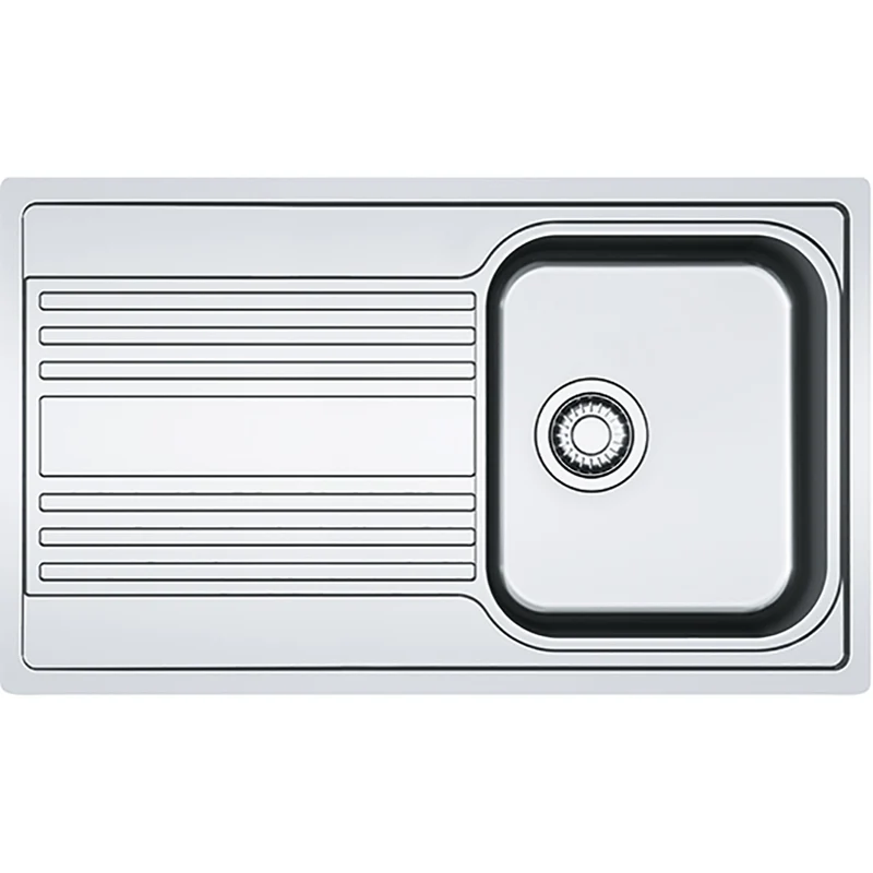 FRANKE: Einbauspüle Rapid RPX 211-86, Edelstahl, flächenbündiger Einbau möglich 87551 86,4 cm