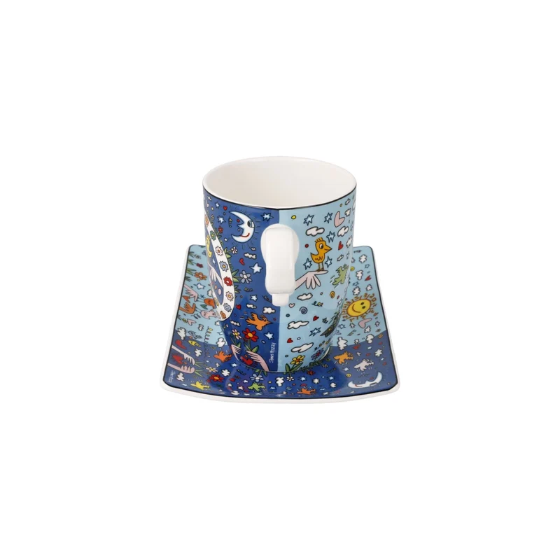 Goebel Pop Art James Rizzi Künstlertasse 'Give Peace a Chance' 2023
