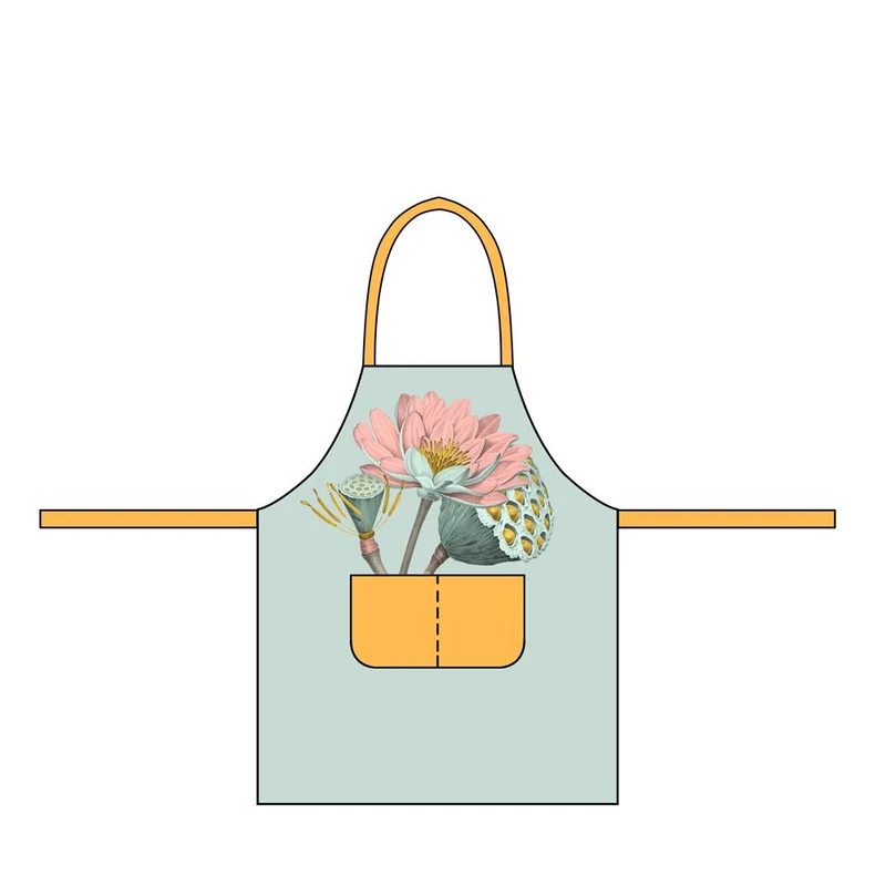 chic-mic 'Baumwolle kitchen apron kids - Nelumbo'