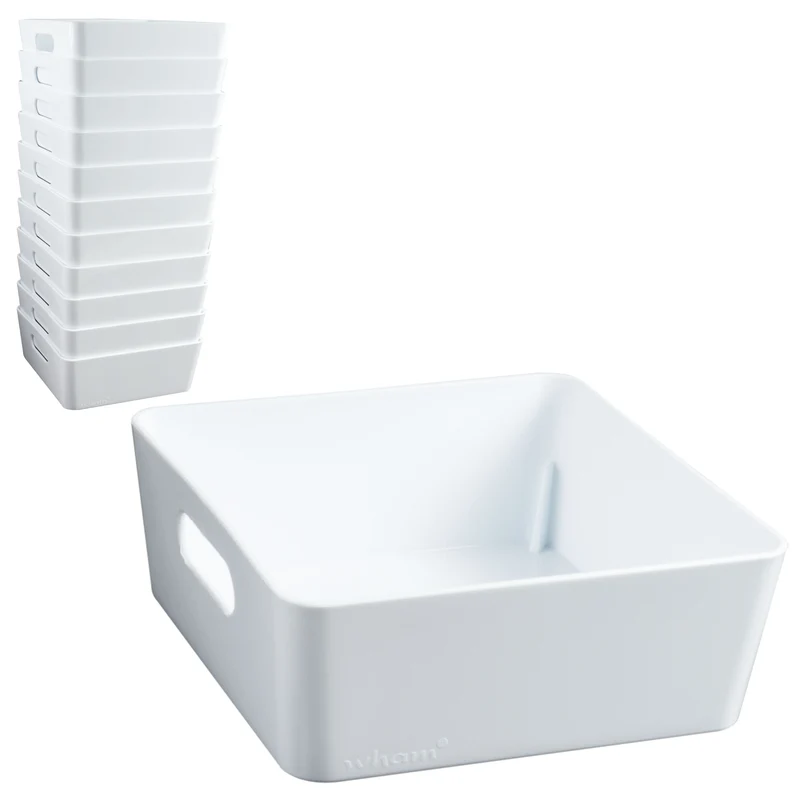 Ordnungsbox - 15x15x6cm - 1 Liter - Schubladenorganizer Ordnungskorb Organizerbox Ordnungssystem