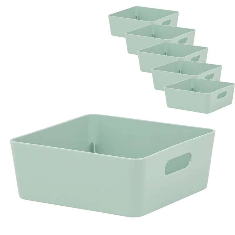Ordnungsbox - 15x15x6cm - 1 Liter - Schubladenorganizer Ordnungskorb Organizerbox Ordnungssystem