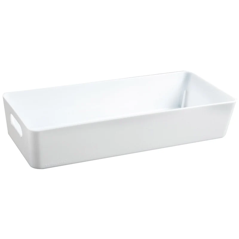 Ordnungsbox - 30x12,5x6cm - 1,9 Liter - Schubladenorganizer Ordnungskorb - Organizerbox - Ordnungssystem