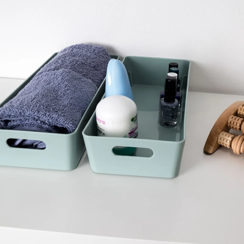 Ordnungsbox - 30x12,5x6cm - 1,9 Liter - Schubladenorganizer Ordnungskorb - Organizerbox - Ordnungssystem