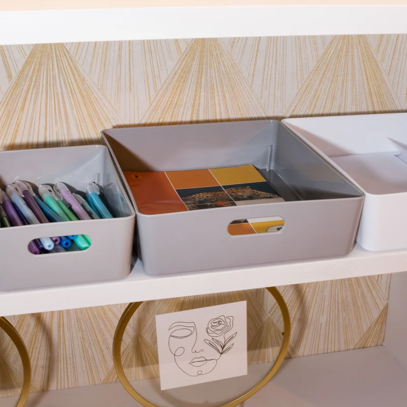 Ordnungsbox DINA5 - 25x20x6cm - 2,6 Liter Schubladenorganizer Ordnungskorb Organizerbox