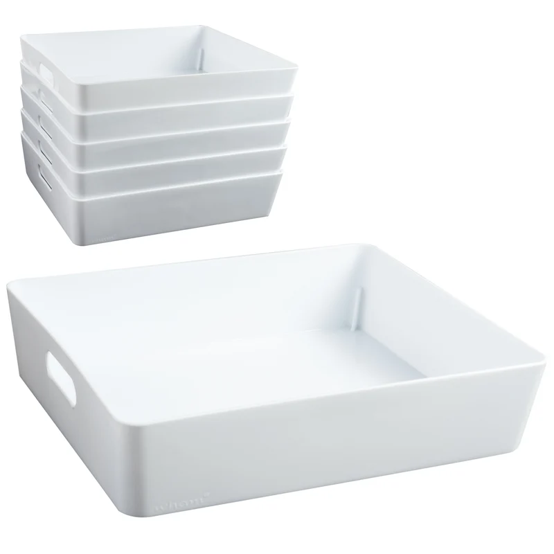 Ordnungsbox DINA5 - 25x20x6cm - 2,6 Liter Schubladenorganizer Ordnungskorb Organizerbox