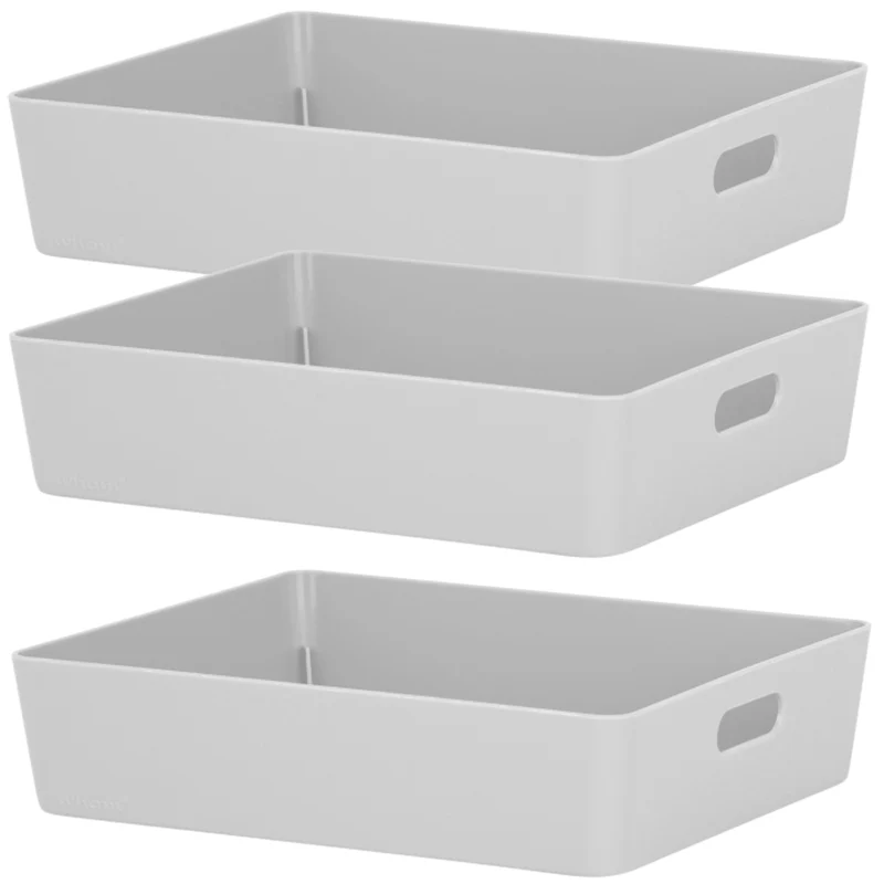 Ordnungsbox DINA5 - 25x20x6cm - 2,6 Liter Schubladenorganizer Ordnungskorb Organizerbox