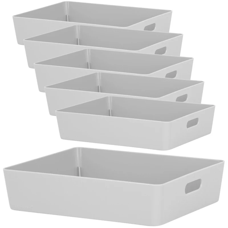 Ordnungsbox DINA5 - 25x20x6cm - 2,6 Liter Schubladenorganizer Ordnungskorb Organizerbox
