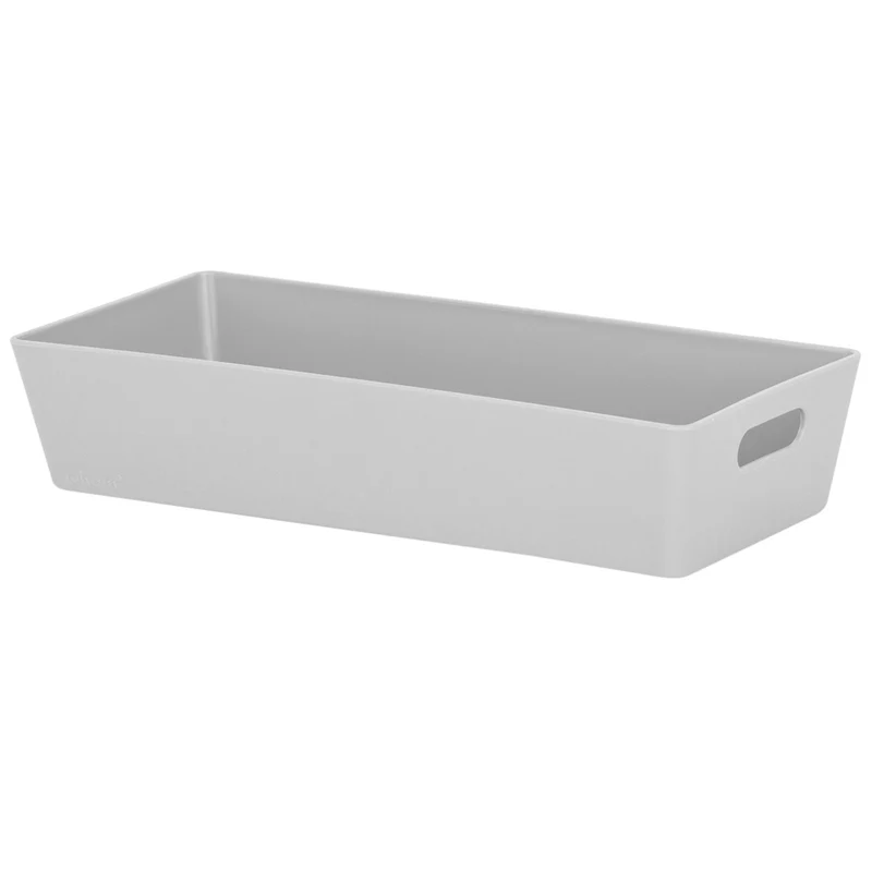Ordnungsbox - 25x10,5x5cm - 1 Liter - Schubladenorganizer Ordnungskorb Ordnungssystem Kunststoff Schublade