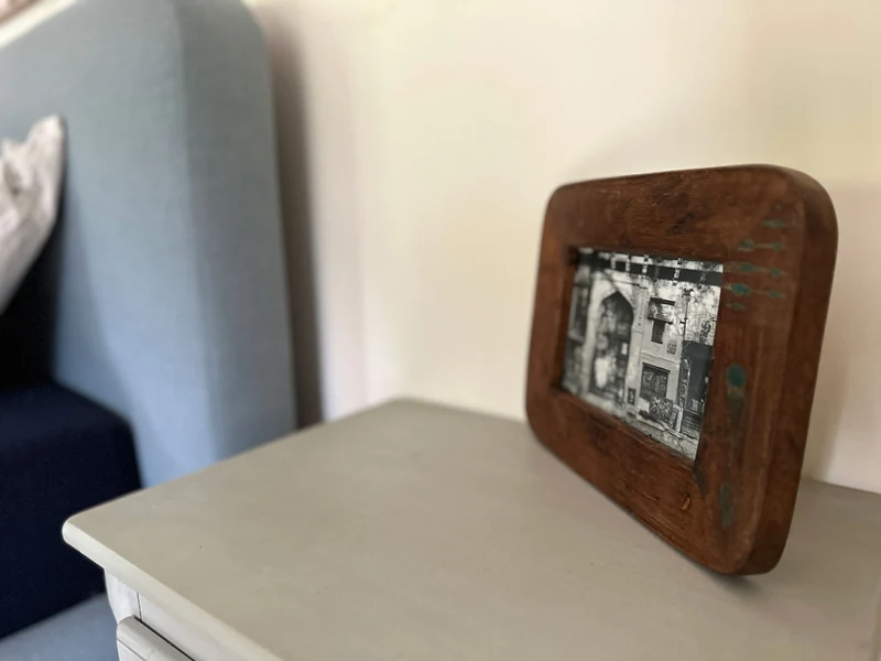 Vintage Bilderrahmen Dehli 10x15cm Fundholz Recycelt Fotorahmen Retro