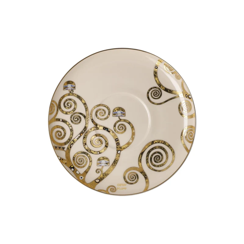 Gustav Klimt - Der Kuss, Goebel, Milchkaffeetasse, 2024