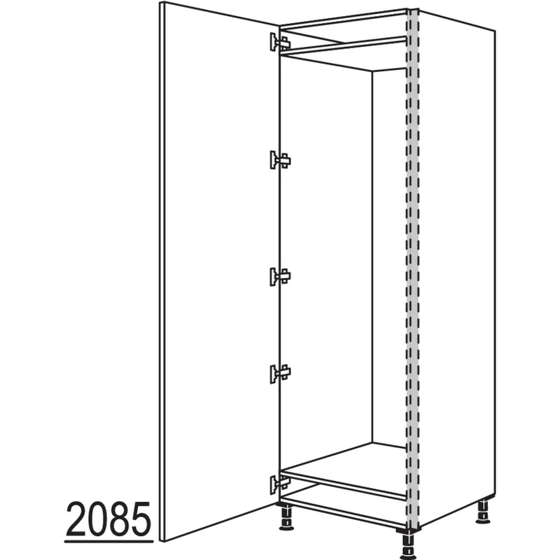 nobilia XL-Geräte-Umbau Kühl- oder Gefrierautomat NGSF178-1X 60 cm