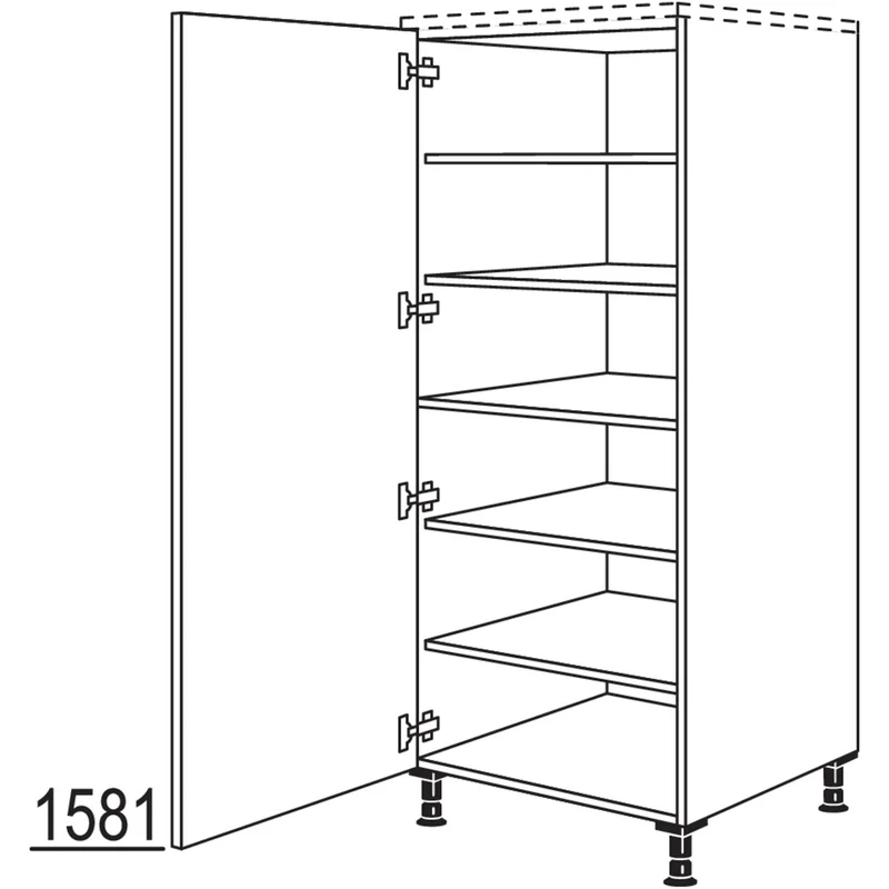 nobilia XL-Highboard HF30-X 30 cm
