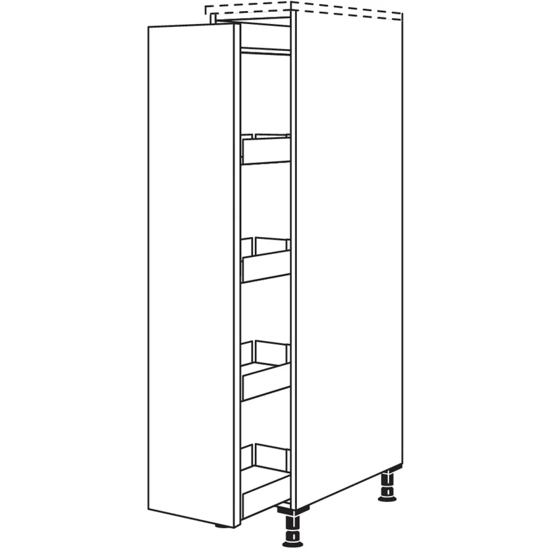 nobilia XL-Highboard Apothekerschrank HAF30-X 30 cm
