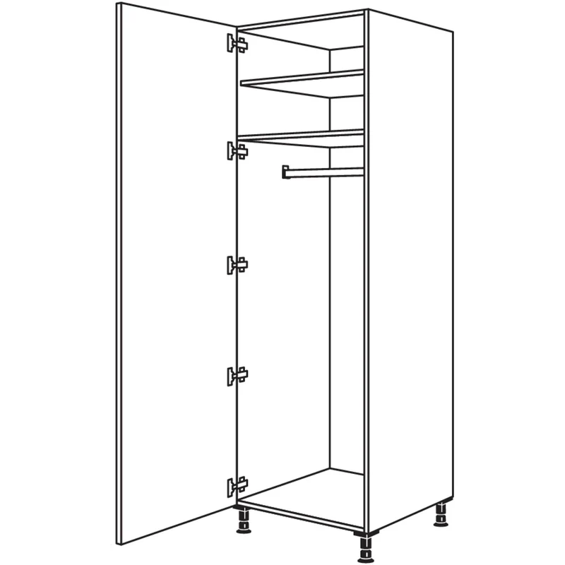 nobilia XL-Garderobenschrank HWGF40-1X 40 cm
