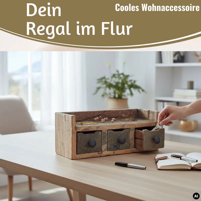 Vintage Küchenregal Dehli 35cm hängend Gewürzregal Wandregal Wandboard Komode