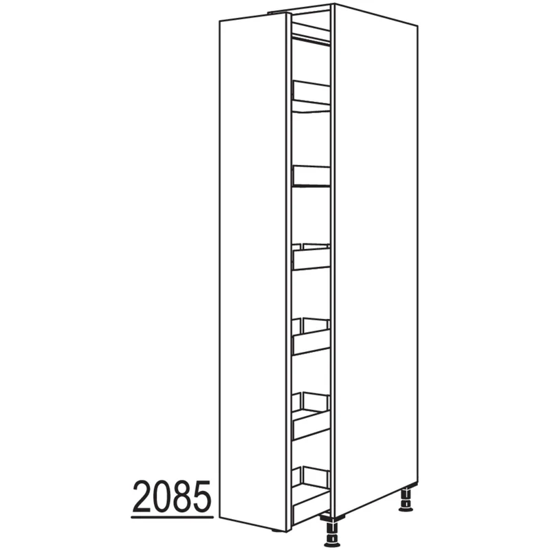 nobilia XL-Apothekerschrank HAF30-1X 30 cm
