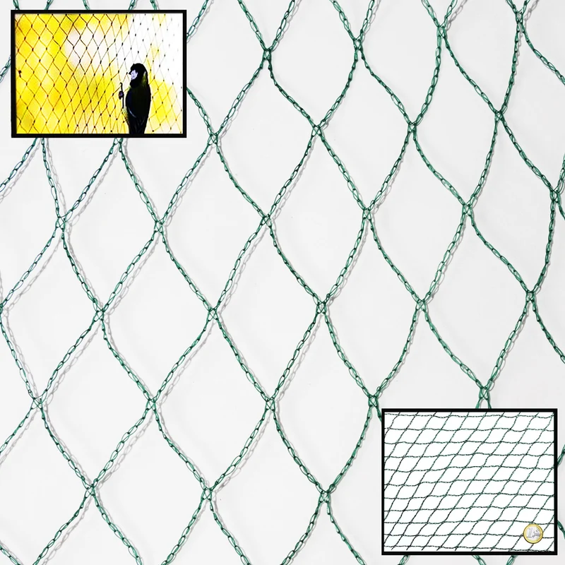 Vogelschutznetz - grün - Teichnetz Baumnetz Schutz Netz für Garten Landwirtschaft