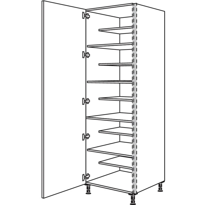 nobilia XL-Schuhschrank NHSWSF40-1X