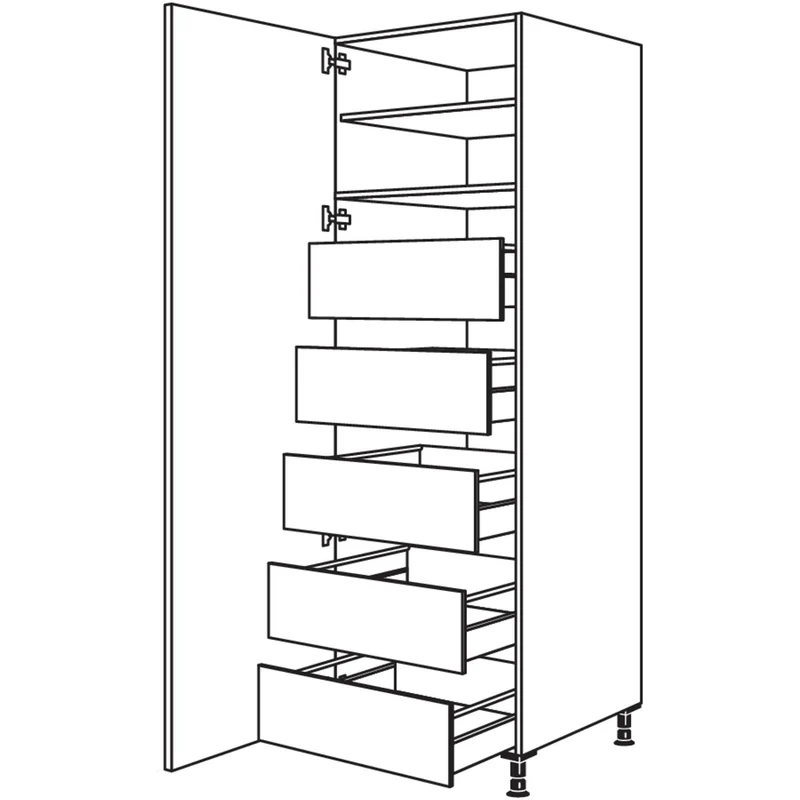 nobilia XL-Hochschrank HIF50-1X 50 cm