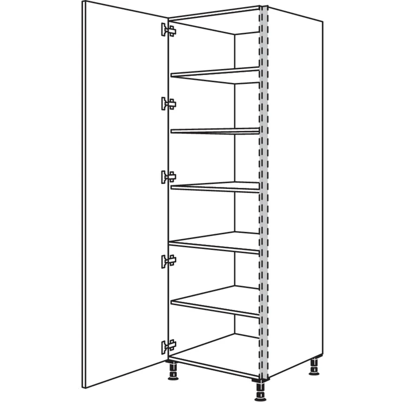 nobilia Geschirr-/ Vorratsschrank NHSF50-2 50 cm
