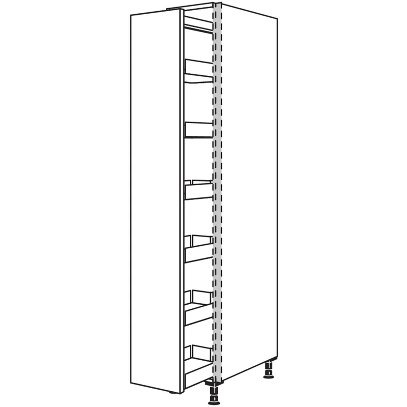 nobilia Apothekerschrank NHSAF40-2 40 cm
