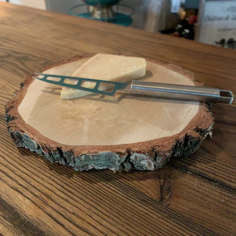 Rindenbrett Baumscheibe Birke Rund Holz Ø 22-26cm Astscheibe Rindenscheibe
