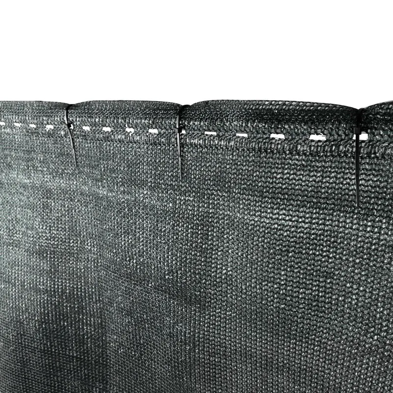 Gartenzaun Sichtschutznetz - dunkelgrün oder anthrazit - Zaunblende Tennisblende Schattiernetz