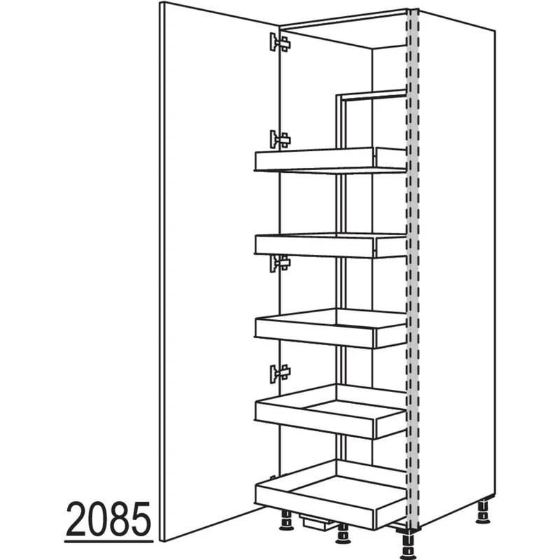nobilia XL-Vorratsschrank Cargo NHSCF50-1X 50 cm