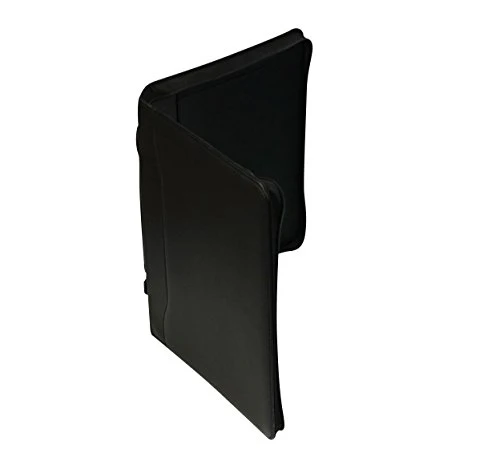 ALASSIO 30025 Tagungsmappe A4 Arezzo, Ringbuchmappe 36 × 30 × 6 cm, Schwarz