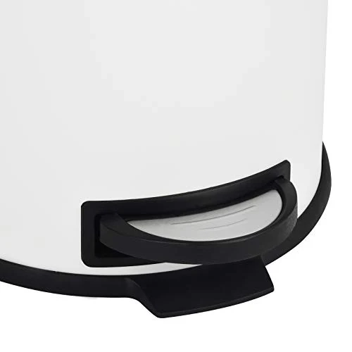 SVITA T30 Mülleimer Weiß Treteimer Abfalleimer 30 Liter inkl. Inneneimer rund Küchen-Hilfe