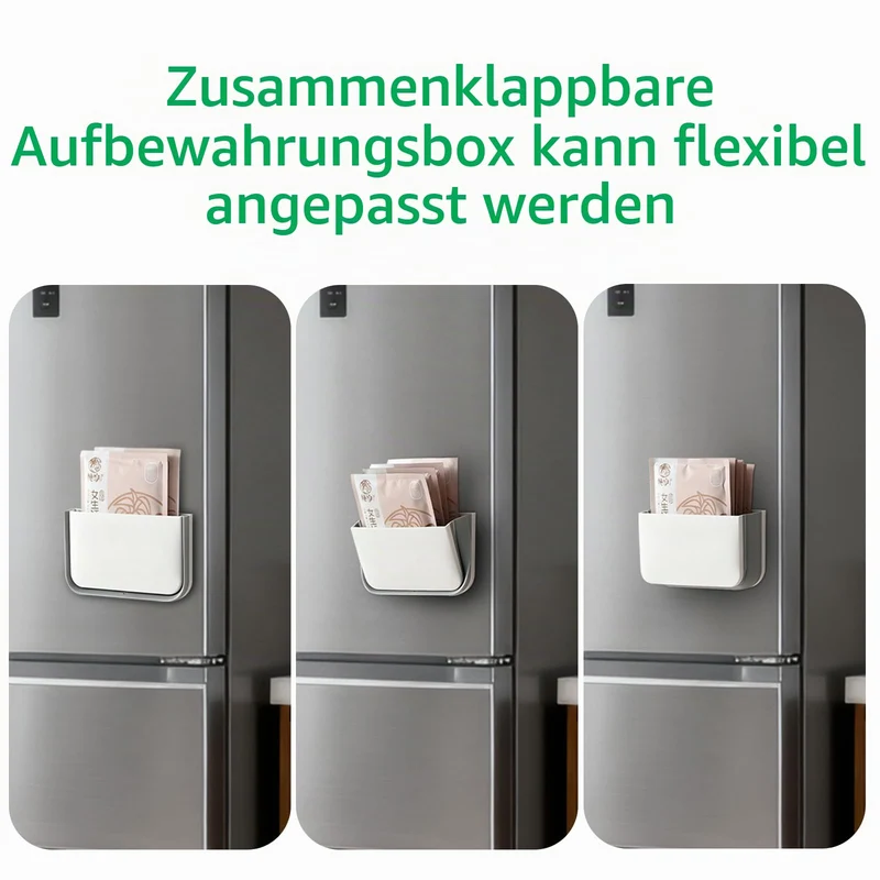 FRETONBA Magnetischer Stiftehalter Faltbarer, Magnetisch Marker Organizer