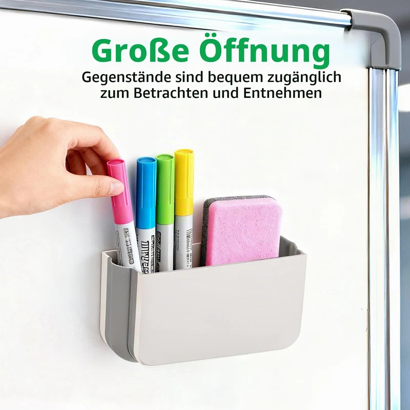 FRETONBA Magnetischer Stiftehalter Faltbarer, Magnetisch Marker Organizer