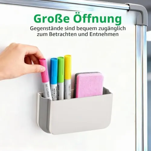 FRETONBA Magnetischer Stiftehalter Faltbarer, Magnetisch Marker Organizer