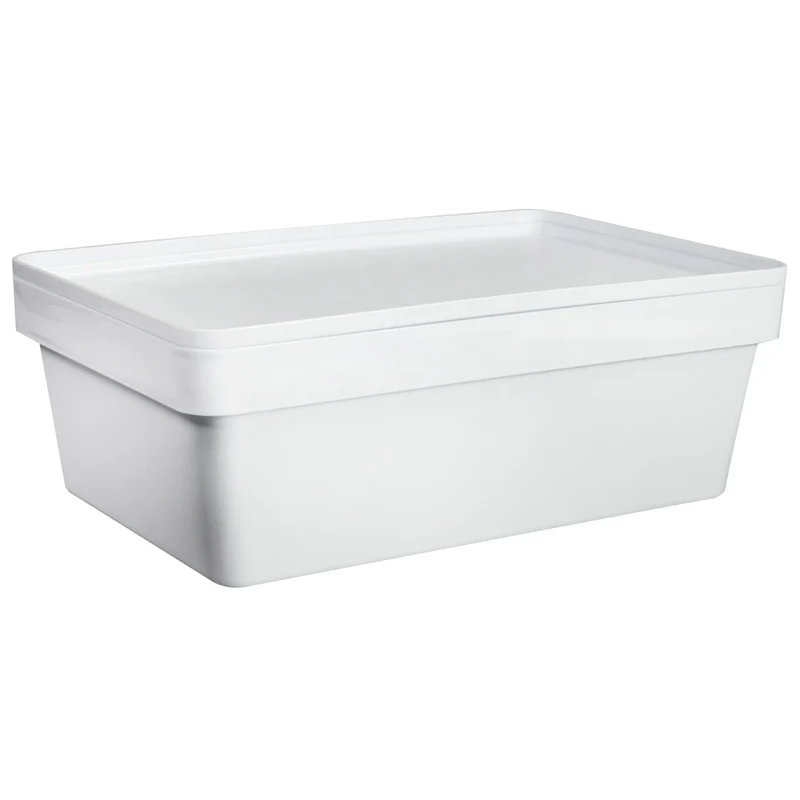 Ordnungsbox mit Deckel - stapelbar - DINA4-Format - 12 cm hoch 36,5x26x12 cm - 11 Liter - Ordnungskorb