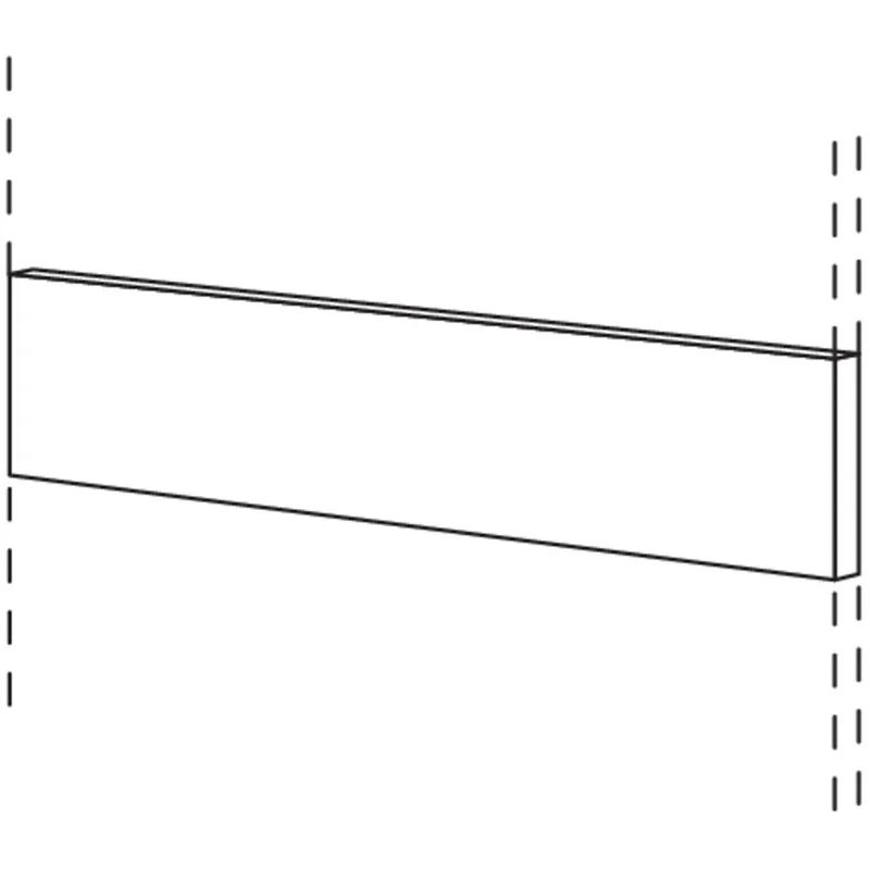 nobilia Frontblende (1-teilig) durchgehend F82-594 59,4 cm