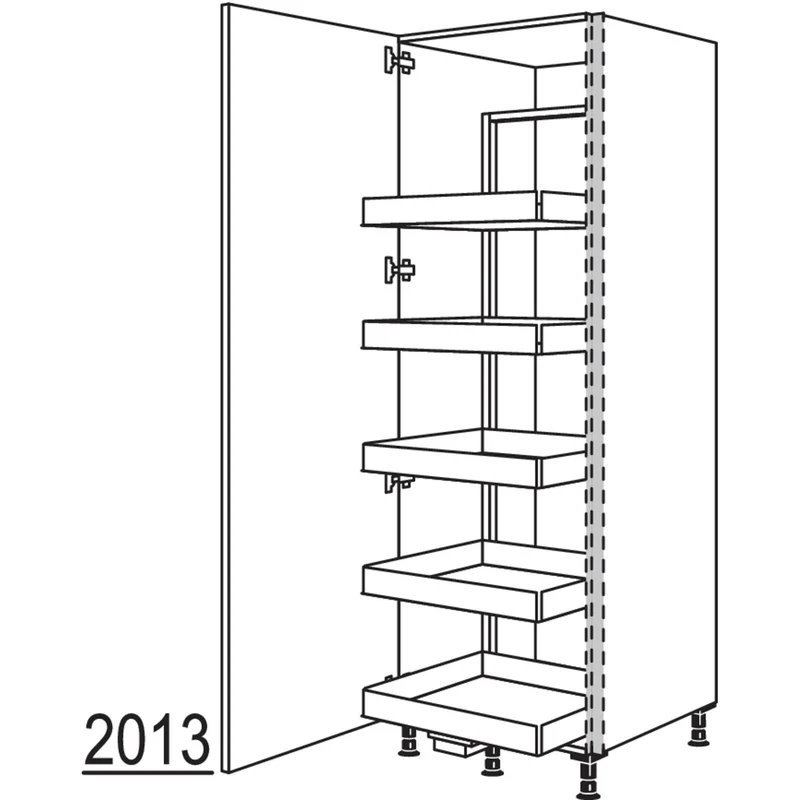 nobilia Vorratsschrank Cargo NHSCF50-1 50 cm
