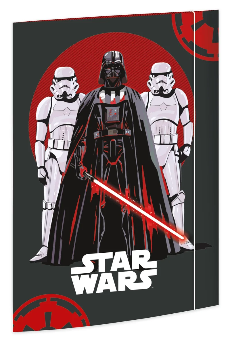 RNKVerlag Zeichenmappe Disney Star Wars 320 x 430 mm, für Formate bis DIN A3 mit Gummizugverschluss, 1 Stück