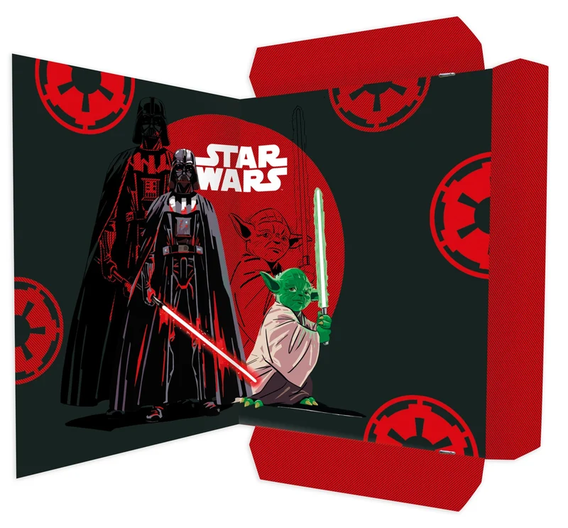 RNKVerlag Zeichenmappe Disney Star Wars 320 x 430 mm, für Formate bis DIN A3 mit Gummizugverschluss, 1 Stück