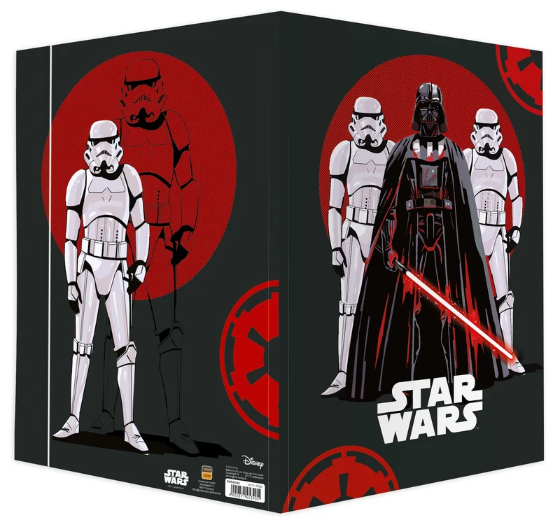 RNKVerlag Zeichenmappe Disney Star Wars 320 x 430 mm, für Formate bis DIN A3 mit Gummizugverschluss, 1 Stück