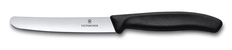 Victorinox - Swiss Classic Tafelmesser gerade, schwarz, 22cm